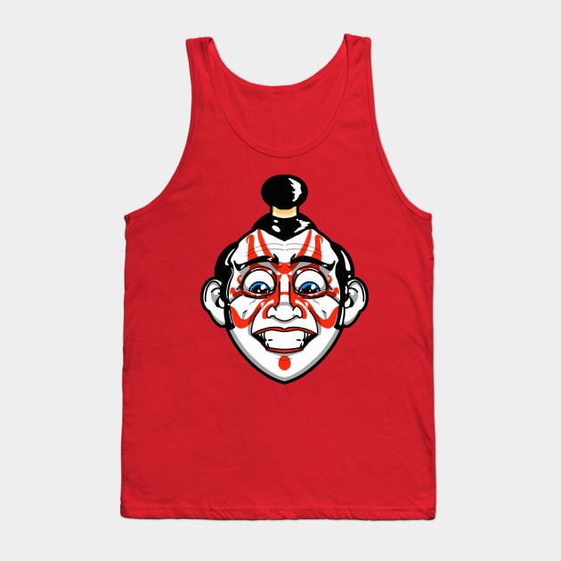 Kabuki Cage Tank Top by GodsBurden